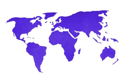 wereldkaart-prikbord-kurk