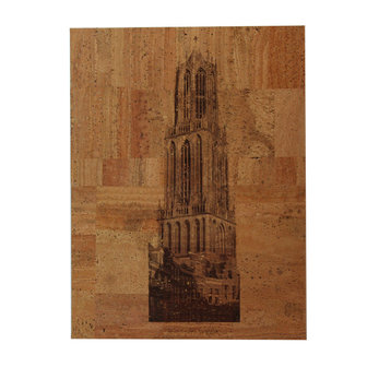30x40 Uw foto op kurk