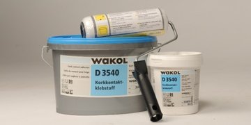 Kurklijm kopen. Ecologische voor kurk muren en vloeren - WAKOL - 5 KG