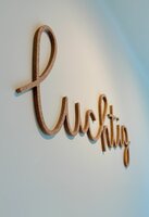 Logo op de muur