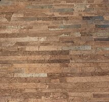 3d Wandpanelen - kurk - bruin