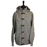 Heren outdoor vest grijs-ecru