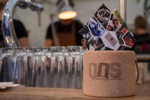 Ijsemmer met logo